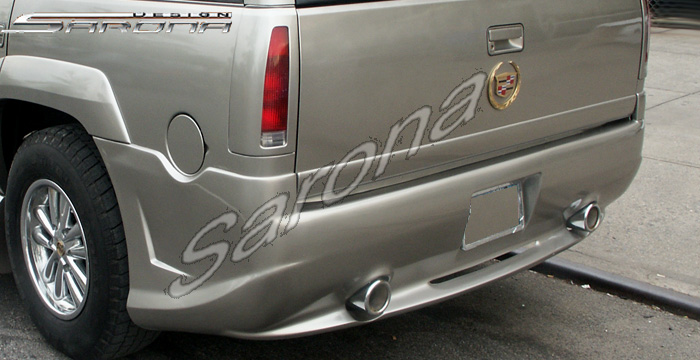 Custom Cadillac Escalade Rear Bumper  SUV/SAV/Crossover (1999 - 2001) - $690.00 (Part #CD-005-RB)